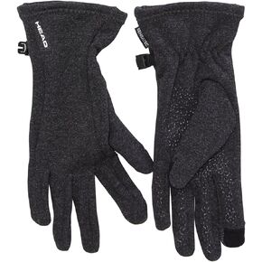 HEAD women’s touchscreen running gloves (Heather grey, Small) in Saudi Arabia