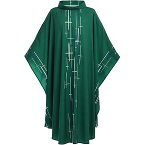 COSDREAMER Mens Womens Priest Pastor Celebrant Chasuble Catholic Church Father Mass Vestments Robe in Saudi Arabia