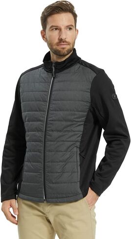 سترة الجري خفيفة الوزن للرجال من ALPHA CAMP مع فتحات للإبهام، وسترة شتوية حرارية بسحاب كامل ومعاطف هجينة in Kuwait