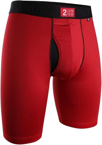 2UNDR Mens Power Shift 9" Boxer Long Leg Underwear in Kuwait