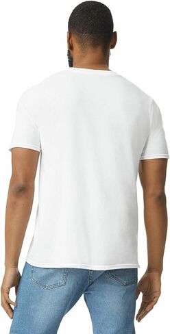 Gildan Softstyle Cotton T-Shirt, Style G64000, Multipack, White (12-Pack) in Kuwait