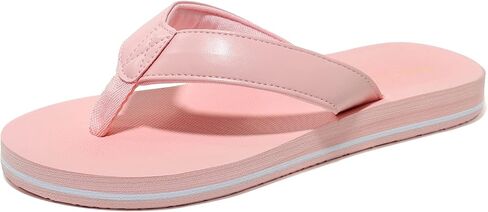 NewDenBer Women's Comfortable Flip Flops Lightweight Arch Support Summer Thong Sandals in Kuwait