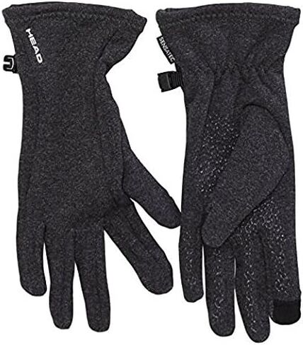 HEAD women’s touchscreen running gloves (Heather grey, Small) in Saudi Arabia