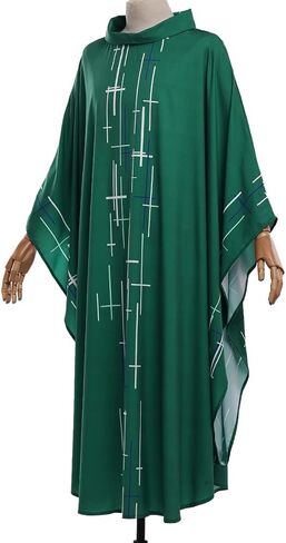 COSDREAMER Mens Womens Priest Pastor Celebrant Chasuble Catholic Church Father Mass Vestments Robe in Saudi Arabia