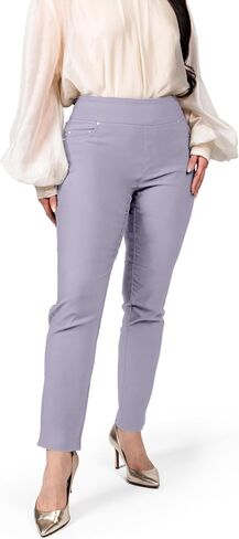 FITSIGHT Women's Yoga Dress Pants - Strechy Straight Leg Work Pants with 5 Pockets Slim Fit Office Casual Slacks in Saudi Arabia