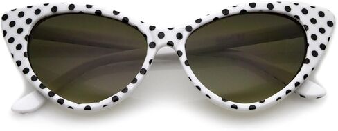 zeroUV - Women's Retro Oversized High Point Cat Eye Sunglasses 54mm in Saudi Arabia