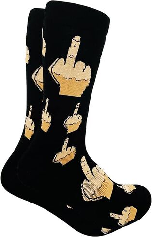 جوارب مضحكة ولطيفة وسخيفة للرجال والنساء للجنسين - مقاس واحد يناسب معظم الرجال 7-12 والنساء 9-13 in Kuwait