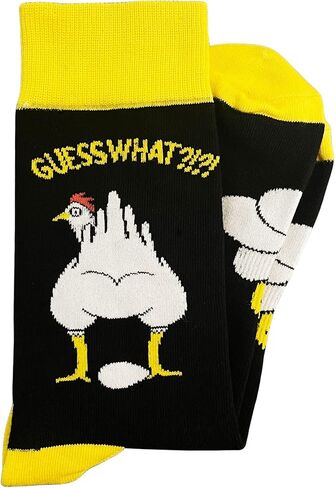 جوارب مضحكة ولطيفة وسخيفة للرجال والنساء للجنسين - مقاس واحد يناسب معظم الرجال 7-12 والنساء 9-13 in Kuwait