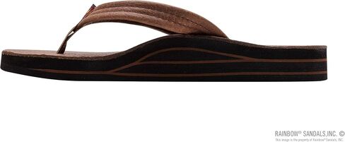 Rainbow Sandals Ladies Luxury Leather - Double Layer Arch Support with 3/4" Medium Straps in Kuwait