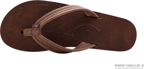 Rainbow Sandals Ladies Luxury Leather - Double Layer Arch Support with 3/4" Medium Straps in Kuwait