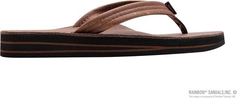 Rainbow Sandals Ladies Luxury Leather - Double Layer Arch Support with 3/4" Medium Straps in Kuwait