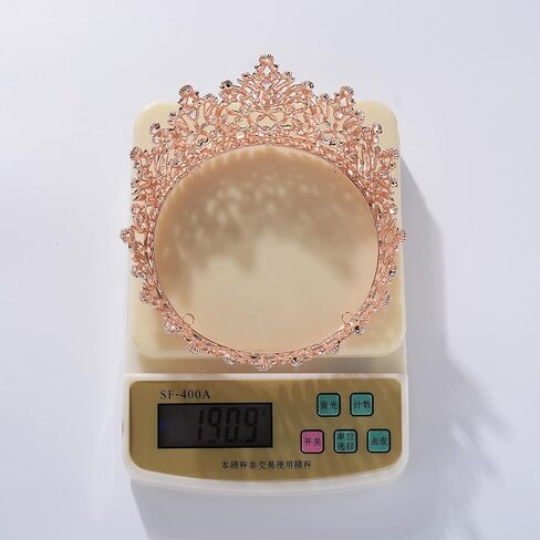 تيجان من الذهب الوردي للنساء من Eseres، تيجان عيد الميلاد، وتاج الملكة للحفلات الراقصة in Kuwait