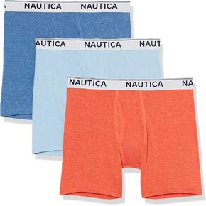 Nautica Men's Stretch Performance 3-Pack Boxer Briefs in Saudi Arabia