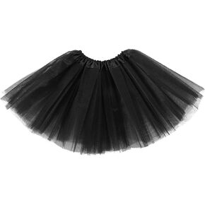 Molain Layered Tutu Skirt Dresses Toddler Dress Fancy Costume Tie Dye Shorts Baby Kids Girls Women Princess Ballet Dance in Kuwait
