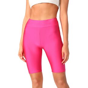 سروال نسائي قصير مثير من SweatyRocks مصنوع من الدانتيل وقصة ضيقة قصيرة لممارسة اليوجا in Kuwait