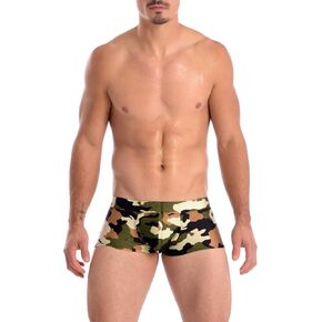 Gary Majdell Sport Mens New Printed Hot Body Boxer Swimsuit