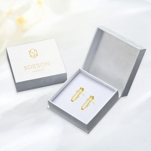 Faith Earrings Sterling Silver Huggie Hoop Earring Cross Earrings Graduation Jewelry Gifts for Women Men Girls Mother's Day… in Saudi Arabia