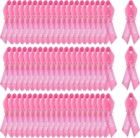 8 قطع من دبابيس المينا ذات الشريط الوردي على شكل فراشة للتوعية بسرطان الثدي ودبابيس الأمل وقوة الإيمان والأمل دبوس الشريط الوردي للأعمال الخيرية لوازم جمع التبرعات العامة للتوعية بسرطان الثدي in Kuwait