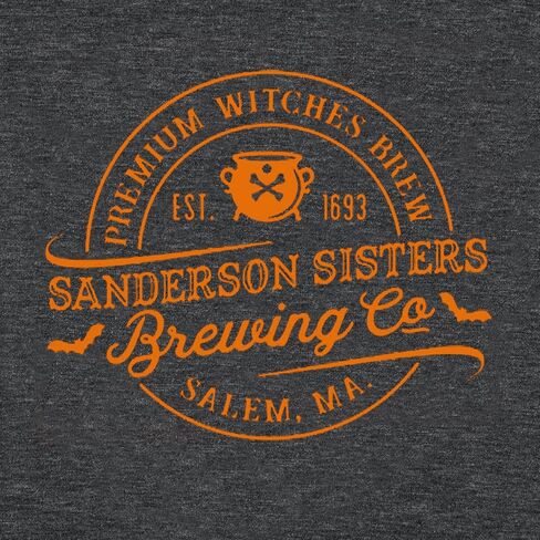 Sanderson Sisters Brewing Co Tshirt Women Halloween Shirts Funny Hocus Pocus Witches Short Sleeve Tee Tops in Kuwait