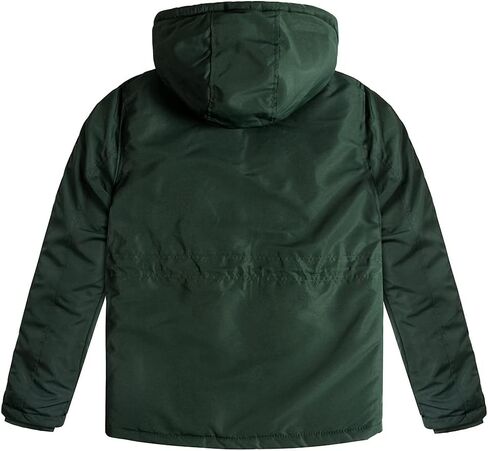 SNOW DREAMS Boys Winter Coat Ski Jacket Puffer Fleece Lined Waterproof Camouflage Warm Hooded Outerwear in Kuwait