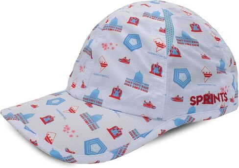 قبعة الجري DC المخصصة لسباقات السرعة | القبعة الرياضية خفيفة الوزن وسريعة الجفاف والأداء (أبيض)، 7 in Kuwait