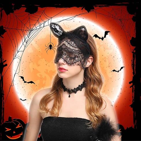 CLOACE آذان القط عقال أسود أفخم الأرنب الأذن هيرباند الديكور غطاء الرأس الأذن حفلة تنكرية أغطية الرأس حفلة موسيقية تأثيري أغطية الرأس زي اكسسوارات الشعر للنساء والفتيات in Kuwait