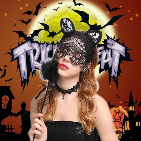 CLOACE آذان القط عقال أسود أفخم الأرنب الأذن هيرباند الديكور غطاء الرأس الأذن حفلة تنكرية أغطية الرأس حفلة موسيقية تأثيري أغطية الرأس زي اكسسوارات الشعر للنساء والفتيات in Kuwait