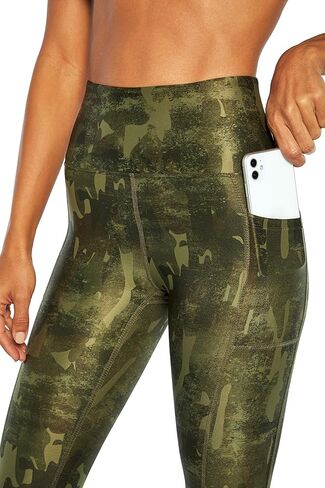 Bally Total Fitness High Rise Pocket Mid-Calf Legging in Kuwait