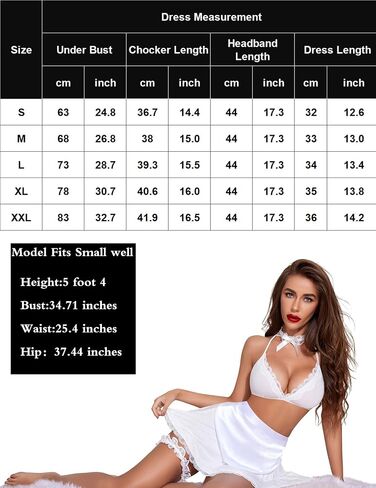 Avidlove Sexy Maid Lingerie for Women Roleplay Lingerie Cosplay Lingerie Set Sexy Christmas Costumes in Saudi Arabia