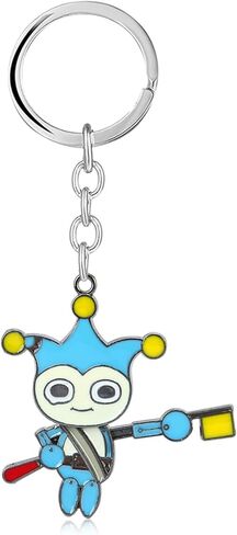 Anime Game Ace Attorney Keychain Cosplay Arrest Jun Pendant Cosplay Metal Jewelry Bronze in Kuwait