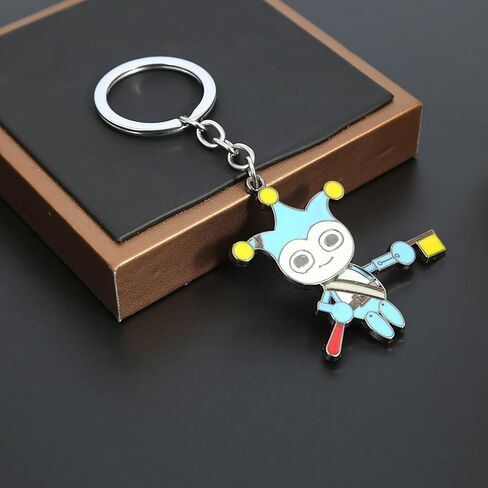 Anime Game Ace Attorney Keychain Cosplay Arrest Jun Pendant Cosplay Metal Jewelry Bronze in Kuwait