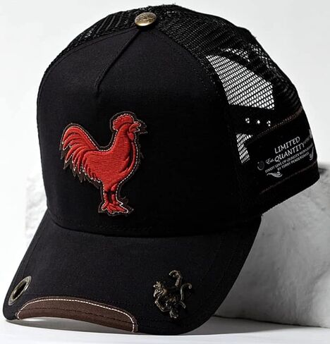 قبعة سائق الشاحنة Red Monkey The Cock RM1387 Fashion للجنسين ذات إصدار محدود | 2 لون in Kuwait