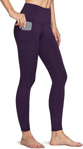 ATHLIO 2 Pack Women's Thermal Yoga Pants, High Waist Warm Fleece Lined Leggings, Winter Workout Running Tights in Kuwait