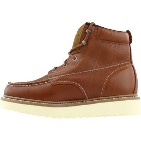 حذاء بناء WOLVERINE رجالي Moc Toe 6 بوصات, بني, 40 EU X-Wide in Kuwait