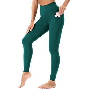 HOTSTUDIO Yoga Pants-Workout Leggings for Women with Pockets High Waisted Tummy Control Postpartum Athletic Gym Leggings in Saudi Arabia