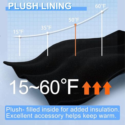 [أحدث 2021] قفازات نسائية شتوية سميكة - بطانة ناعمة دافئة مريحة لتدفئة اليد قفاز منسوج للنساء والفتيات in Kuwait
