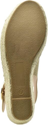 صندل Selina Espadrille نسائي من CLOUDAIR - حذاء مريح وأنيق ذو نعل سميك مع إبزيم للإغلاق للارتداء اليومي in Saudi Arabia