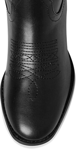 أحذية راعية البقر AOSPHIRAYLIAN للنساء، أحذية رعاة البقر لطيفة على شكل قلب، أحذية نسائية غربية أنيقة بمقدمة مدببة، أحذية للسيدات، أحذية طويلة مريحة للركبة مكتنزة in Kuwait