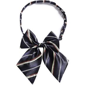 ربطة عنق لون سادة للنساء لطلاب المدرسة البحارة بدلة القوس شريط قابل للتعديل in Kuwait