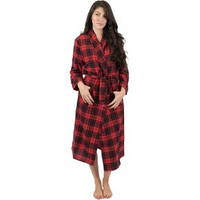Leveret Womens Flannel Robe Christmas Robe (Size X-Small-XX-Large)