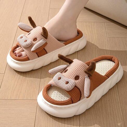 Yoroka Cartoon slippers Cute Animal Shape Indoor Slippers for Women in Saudi Arabia