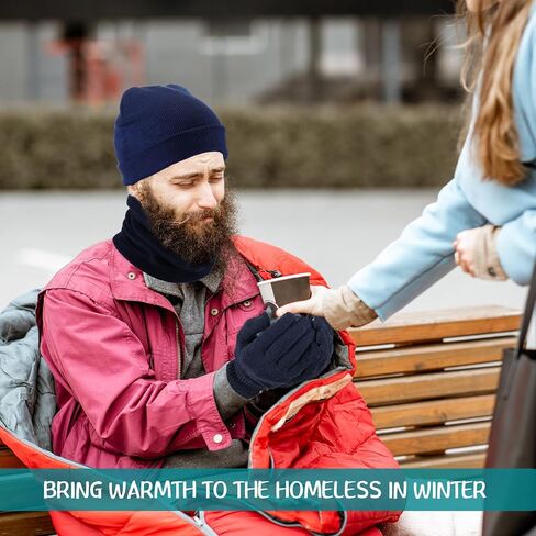 Winter Beanies Gloves Scarf Bulk Unisex Knitted Winter Hats and Gloves Polar Fleece Neck Scarves Set for Men Women (72 Pcs) in Saudi Arabia