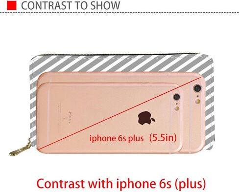 HUGS IDEA Women's Long Wallet Christmas Snowman Pattern Large Capacity Pu Leather Purse Clutch Bag Card Holder in Saudi Arabia