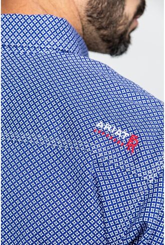 Ariat Male FR Liberty Work Shirt Cobalt X-Large in Saudi Arabia