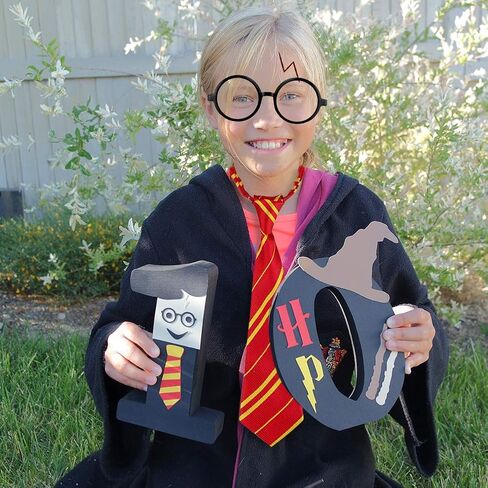 مجموعة ربطة عنق مخططة على شكل الساحر من يوتوب، نظارات ساحر مبتكرة، وشم الندوب، أزياء الحفلات التنكرية إكسسوارات الساحر للهالوين، الحفلات التنكرية، عيد الميلاد، حفلة عيد الميلاد واليومي، 11 قطعة in Kuwait