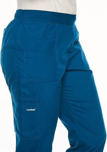 Landau Essentials Tailored Fit 9-Pocket Cargo Scrub Pants for Women 8380 in Saudi Arabia
