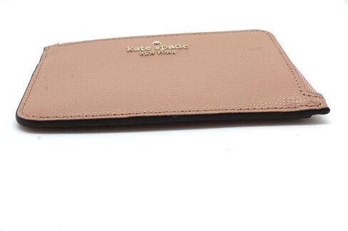Kate Spade New York Medium L-Zip Card Holder Keychain (Light Fawn) in Saudi Arabia