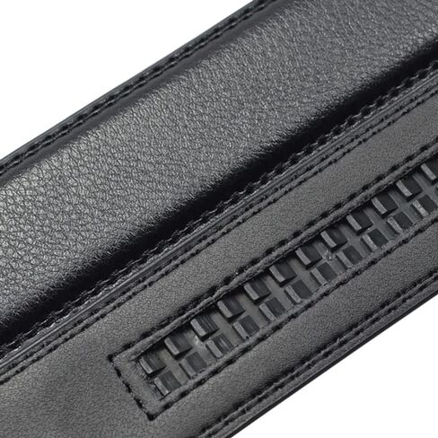 Lavencious Men's Genuine Leather Dress Ratchet Slide Casual Belt, Cut to Fit Waist Size up to 46 inches in Saudi Arabia