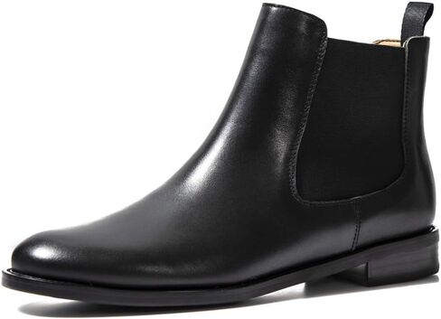 حذاء تشيلسي من الجلد الكلاسيكي للسيدات من ONEENO in Kuwait