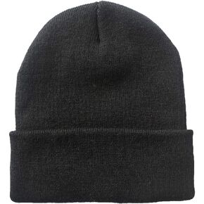 Telea 100% Acrylic Winter Cuffed Beanie with Soft Lining Adult Size for Men and Women